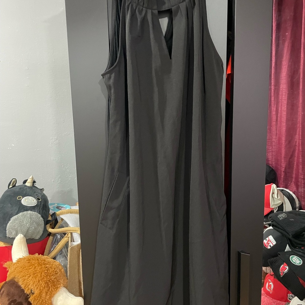 New York & Company Black Sleeveless Dress